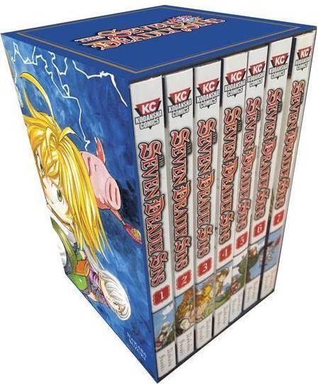 Actual product image The Seven Deadly Sins Manga Box Set 1 (Nakaba Suzuki, English)