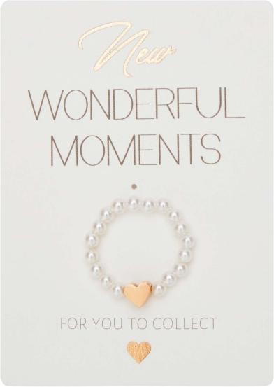 Produktbild HCA Ring New Wonderful Moments - Herz roségold (54)