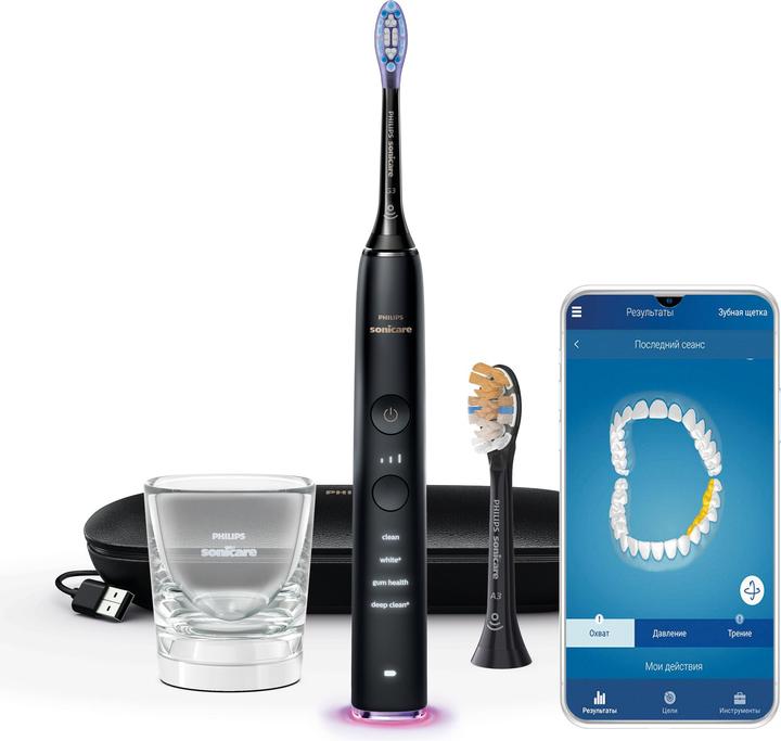 Actual product image Philips Sonicare DiamondClean Smart 9400 HX9917/89 Sonic electric toothbrush with app (Sonic toothbrush)