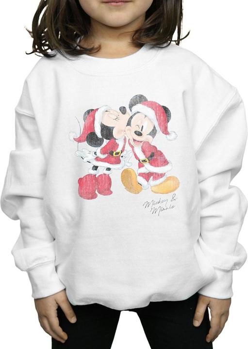 Image du produit Disney - Sweat MICKEY AND MINNIE CHRISTMAS KISS - Fille (128)