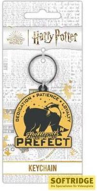 Image du produit Pyramid Harry Potter porte-clés caoutchouc Clubhouse Hufflepuff 6 cm