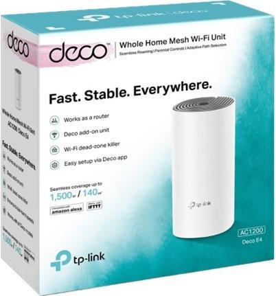 Immagine prodotto TP-Link Deco E4 WLAN Mesh 1-pack Set (AC1200)
