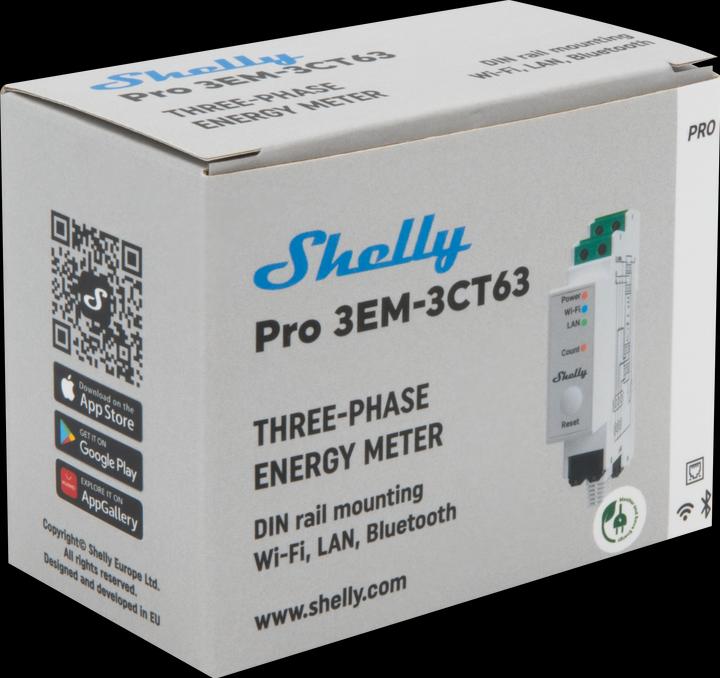 Productafbeelding Shelly Pro 3EM-3CT 63