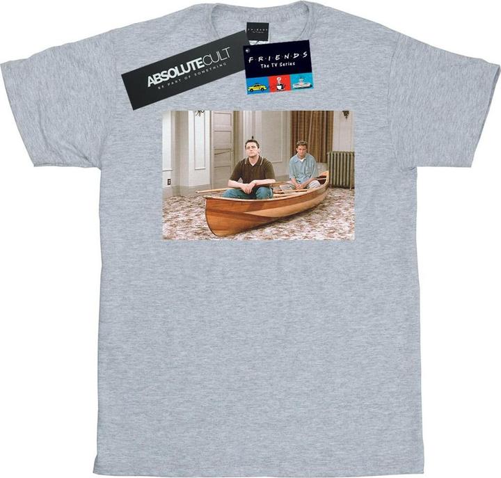 Actual product image Friends Mens Boat Photo T-Shirt (S)