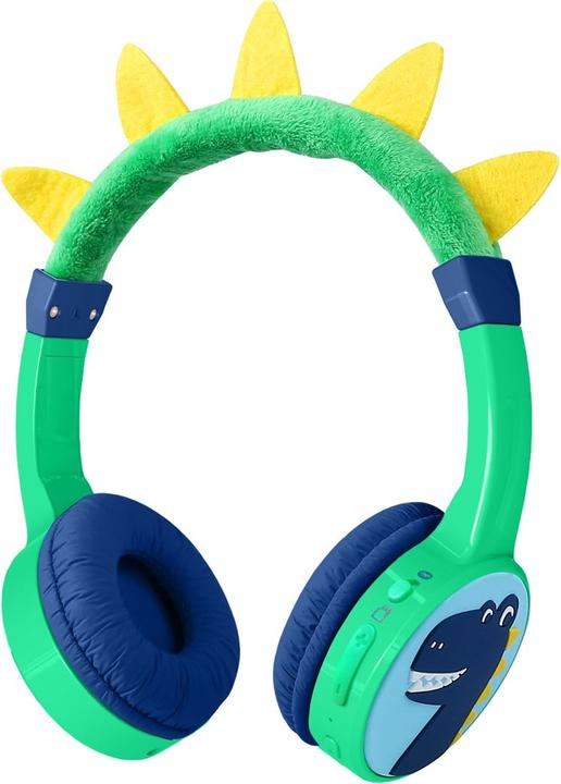 Actual product image PhoneLook Cool wireless Bluetooth 5.3 headphones for kids with 85dB muted volume and fun design