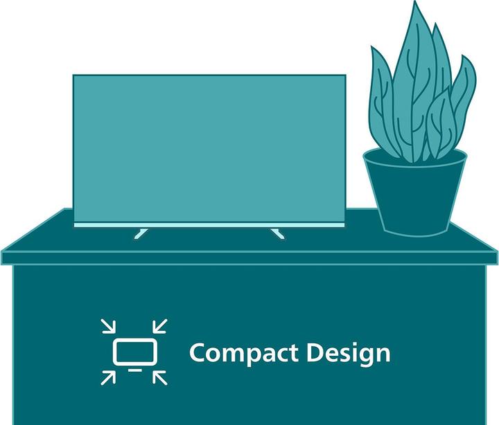Actual product image Philips 24PHS6000/12 (24", PHS6000, LED, WXGA)