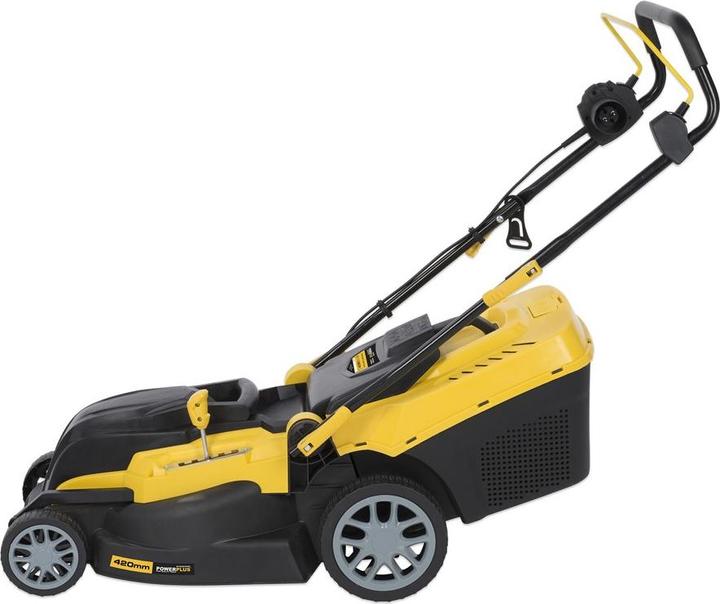 Actual product image Powerplus Lawn Mower 2000W Ø 420mm (Electrical connection)