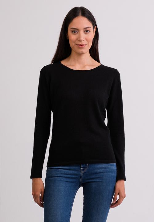 Cash-Mere Kaschmir Rundhals Pullover