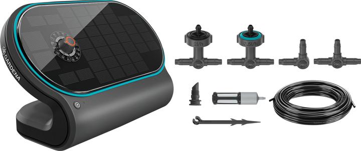 Produktbild Gardena Solar-Bewässerung AquaBloom L Set (Tropfbewässerung Set)