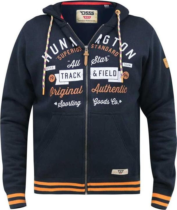 Produktbild DUKE Flanders D555 Hoodie mit durchgehendem Reissverschluss (XXL)