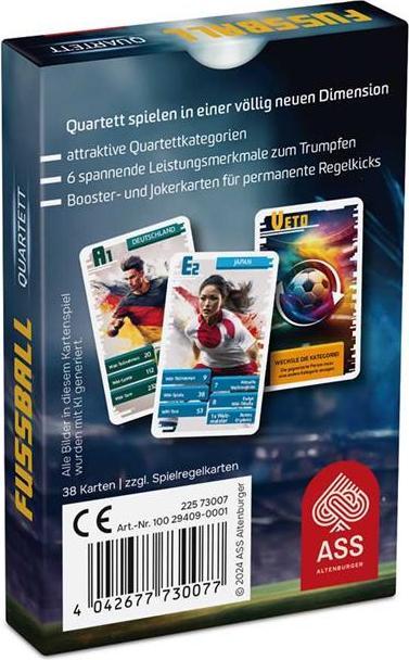 Actual product image ASS Altenburg 22573007 - Quartet - Football (DE Edition) (German)