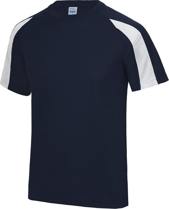 Actual product image Awdis Mens Contrast Moisture Wicking T-Shirt (XS)