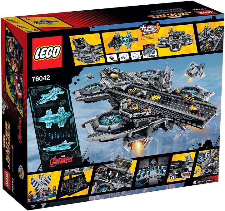 Immagine prodotto LEGO L'elivelivolo Scudo (76042, LEGO Marvel, Set LEGO rari)