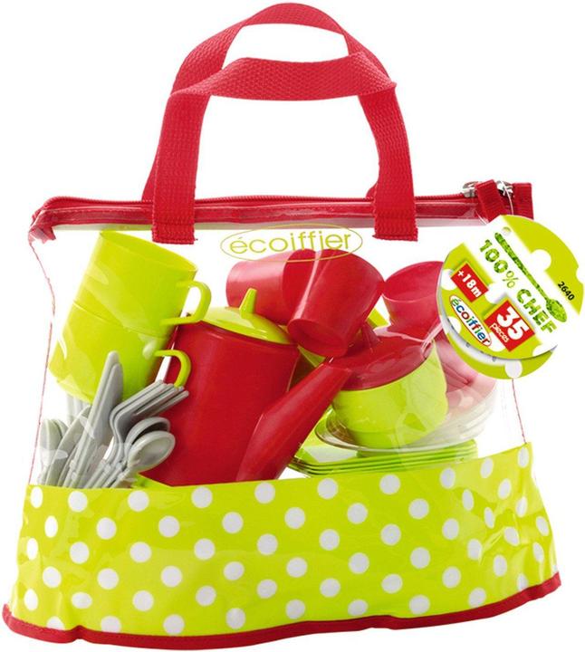 Produktbild Ecoiffier Tasche mit Geschirrset
