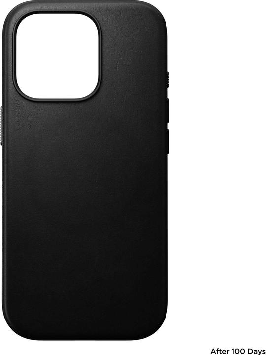 Actual product image Nomad Modern Leather Case iPhone 16 Pro Black (Apple iPhone 16 Pro)