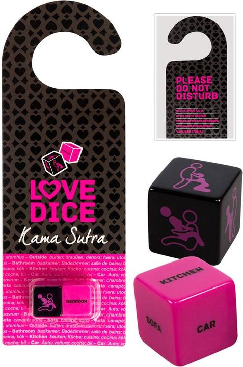 Image du produit tease & please Dés d'amour Kama Sutra (Jeux de dés, Anglais)