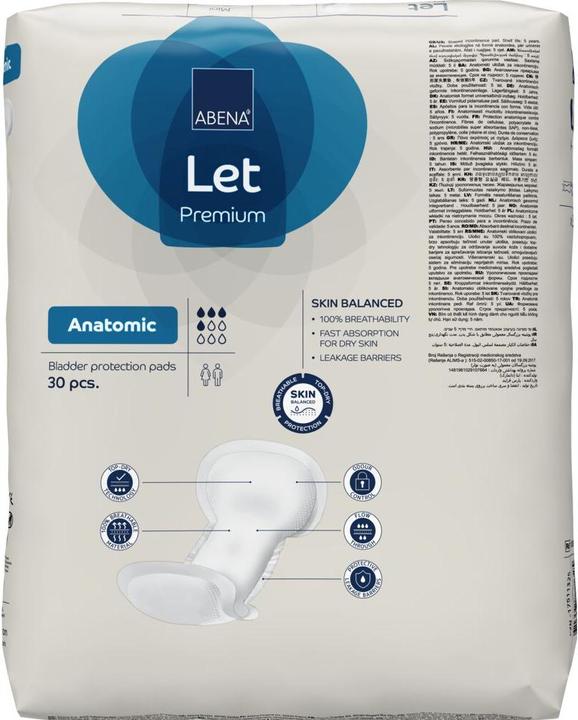 Produktbild Abena Let Anatomic blau (30 x)