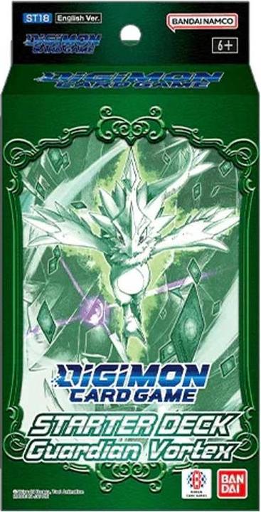 Produktbild Digimon - ST18 - Guardian Vortex - Starter Deck (EN) (Englisch, Booster Pack)