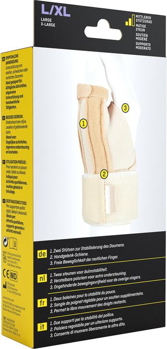 Actual product image 3M Thumb splint L/XL right and left (L, XL)