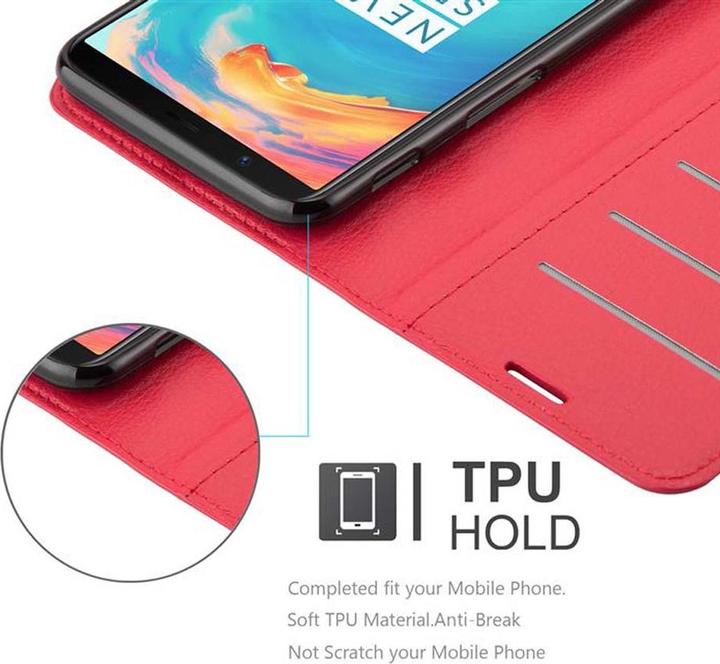 Produktbild Cadorabo Book mit Standfunktion Cover (OnePlus 5T)