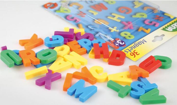 Actual product image Lena magnetic letters (36 x)
