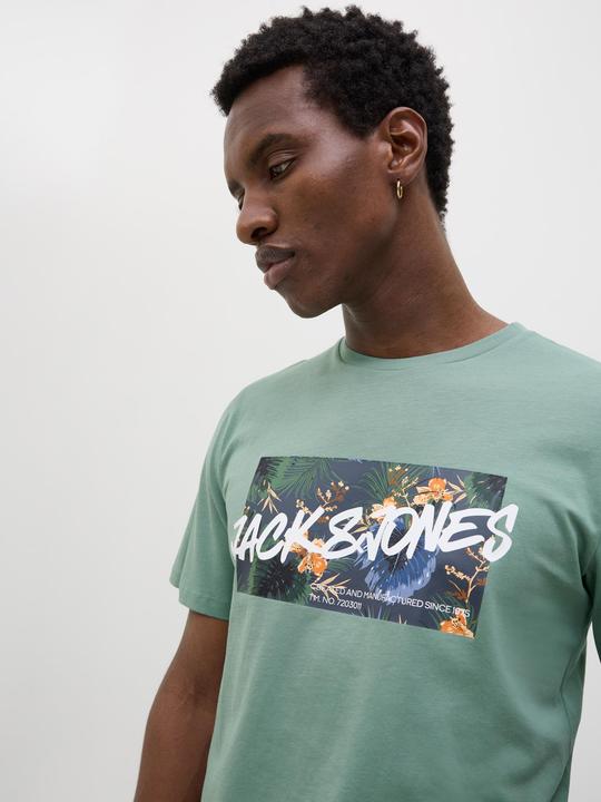 Actual product image Jack & Jones Jjhawaii Shape Tee Ss Crew Neck Ln (S)