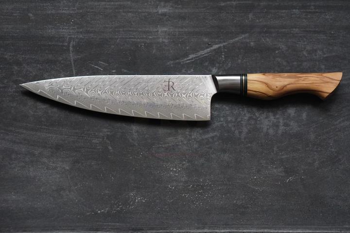 Image du produit Ryda Knives Couteau Chef - ST650 Damas 20.5 cm (20.50 cm)
