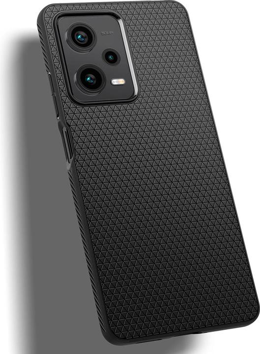 Immagine prodotto Spigen Liquid Air - Custodia per Xiaomi Redmi Note 12 Pro 5G / POCO X5 Pro 5G (Czarny) (Xiaomi Poco X5 Pro, Xiaomi Redmi Note 12 Pro 5G)