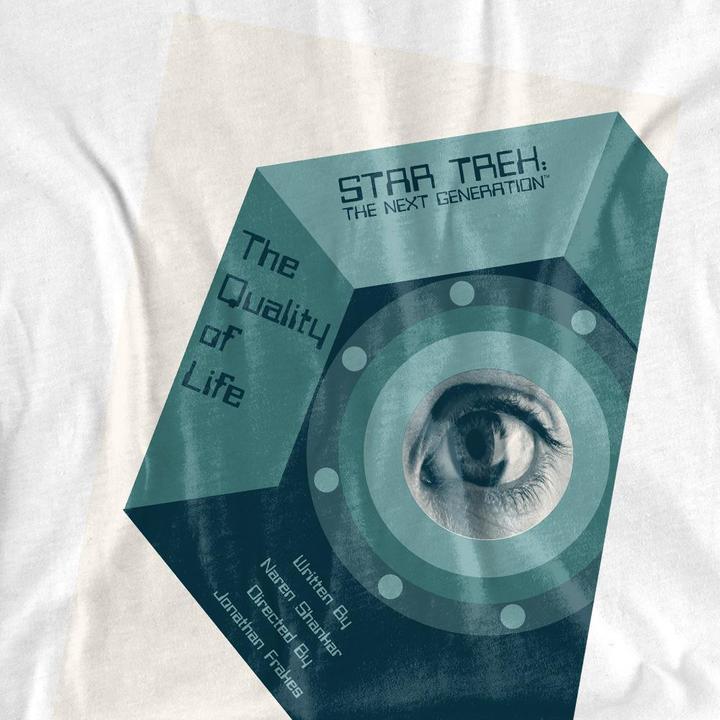 Actual product image Mens The Next Generation Season 6 Episode 9 T-Shirt (4XL)