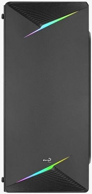 Actual product image AeroCool Talon FRGB Mid Tower Black Case (mATX, Mini-ITX, ATX)