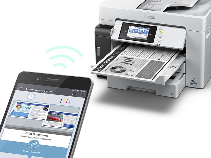 Actual product image Epson EcoTank ET-M16680 (Ink, Black and white)
