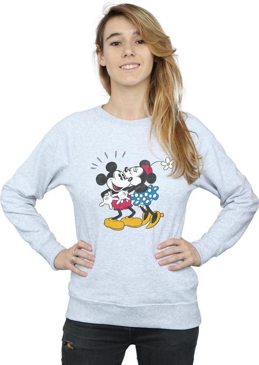 Produktbild Disney Mickey Mouse Mickey And Minnie Kiss Sweatshirt (L)