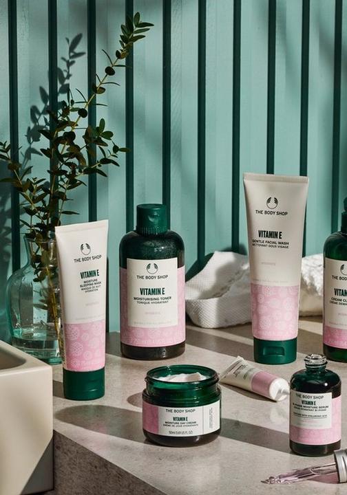 Image du produit Body Shop Crème hydratante à la vitamine E 50ml pour tous les types de peau (50 ml, Crème de jour)