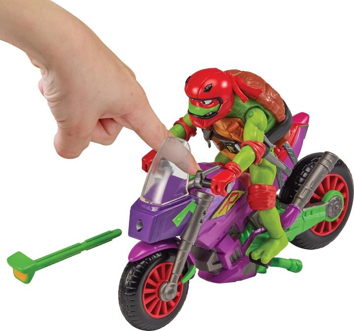 Produktbild Playmates Tales of Teenage Mutant Ninja Turtles: Purple Dragon Cycle mit  Raphael