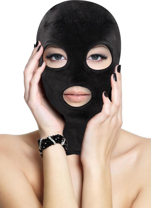 Productafbeelding Ouch! Masker van fluweel en klittenband met oog- en mondopening
