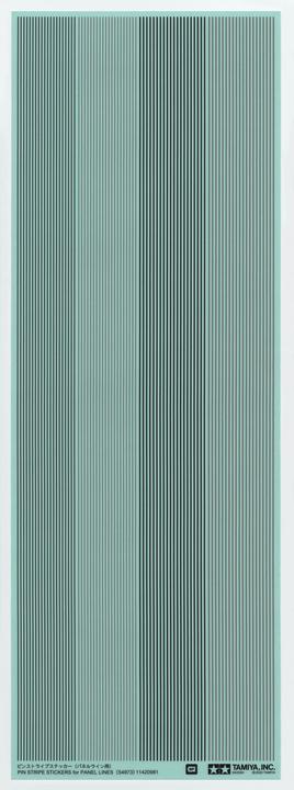 Image du produit Tamiya Panel Line Pin Stripe Stickers