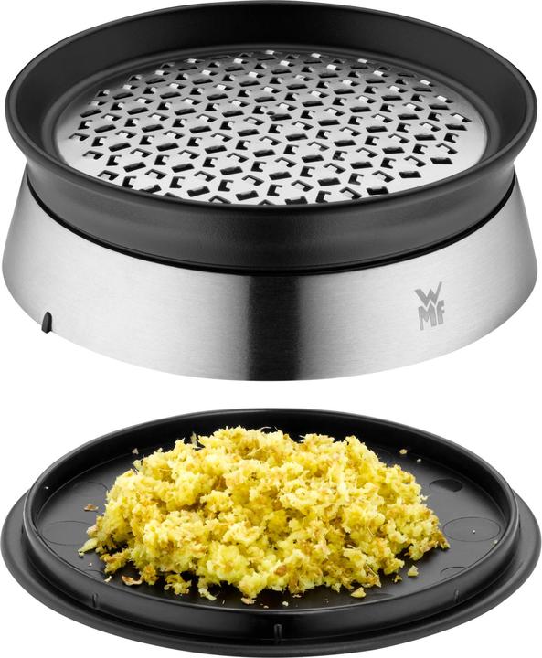 Produktbild WMF Ingwerreibe mit Aufbewahrungsbehälter Gewürzreibe Kitchen classics Edelstahl