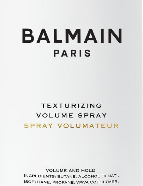 Actual product image Balmain Texturizing Volume Spray, All Hair, 200 ml, Texturizing, Volumising, Butane, Alcohol D (200 ml)