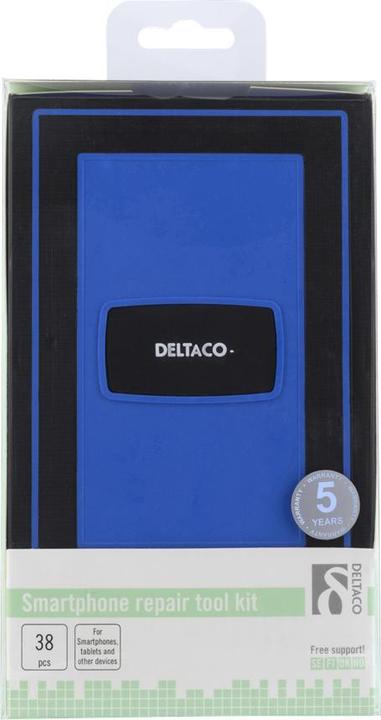 Image du produit Deltaco VK-51 outil de réparation d'appareils électroniques 38 outils