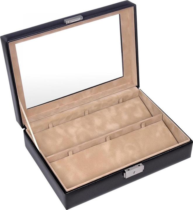 Actual product image Sacher 2126.010443 - Pocket watch case new classic black leather
