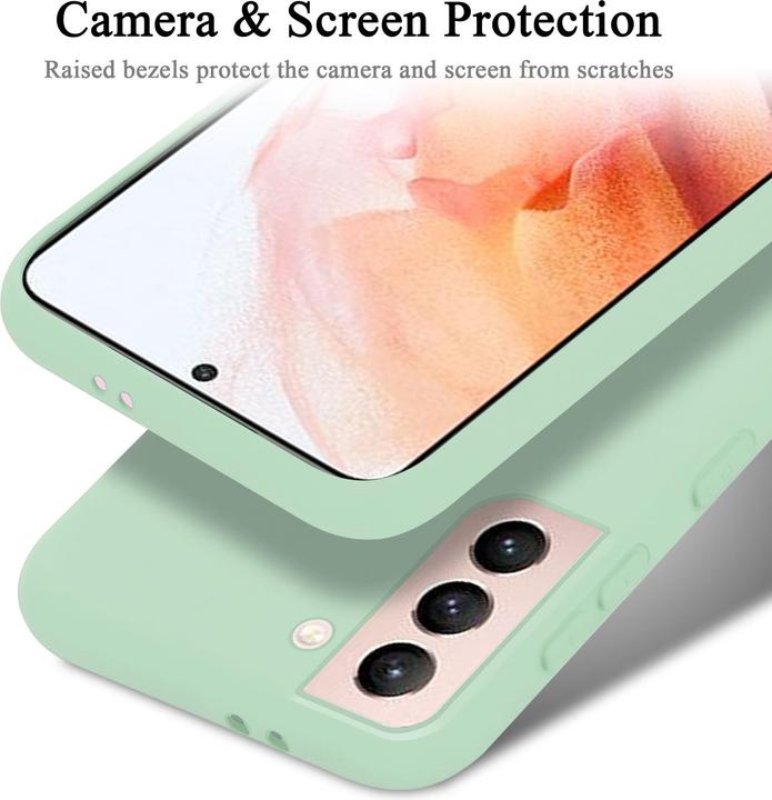 Image du produit Cadorabo TPU Liquid Silicone Case Cover (Samsung Galaxy S21 5G)