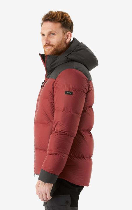 Produktbild Forclaz Daunenjacke Herren Kapuze bis -20 °C Trekking - MT900 rot (S)