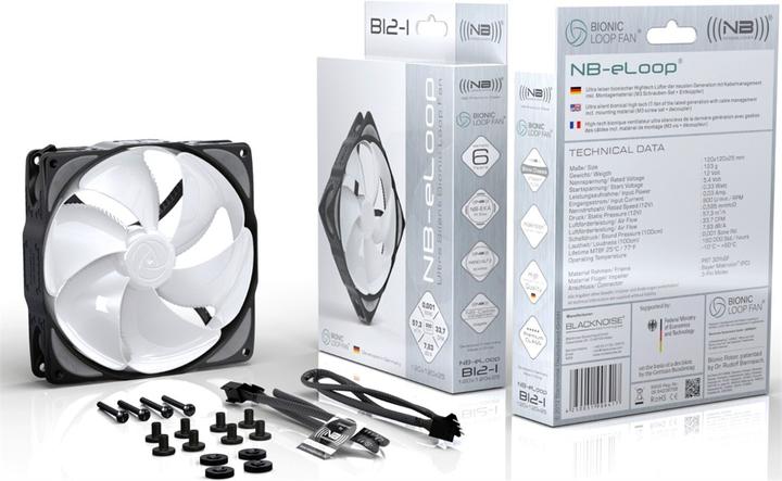 Actual product image Noiseblocker NB-eLoop B12-1 (120 mm, 1 x)