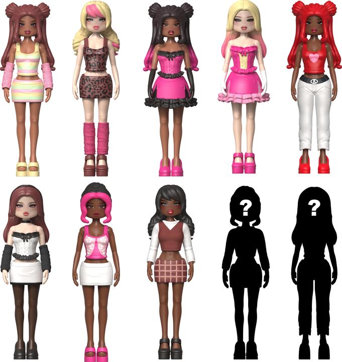 Actual product image Phat Mojo Dress To Impress Mystery Minipuppen 10 cm Series 1 Display (18)