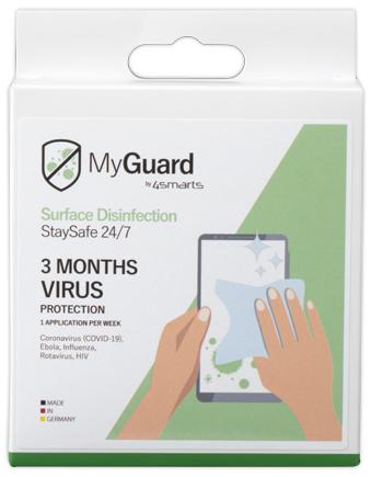 Produktbild 4smarts Displayreiniger MyGuard Surface Disinfection 24/7 12er Set