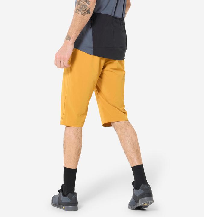 Image du produit Rockrider Short vélo unisexe réspirant, Ochre (XXL)
