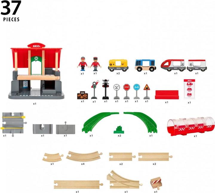 Produktbild Brio Grosses City Bahnhof Set