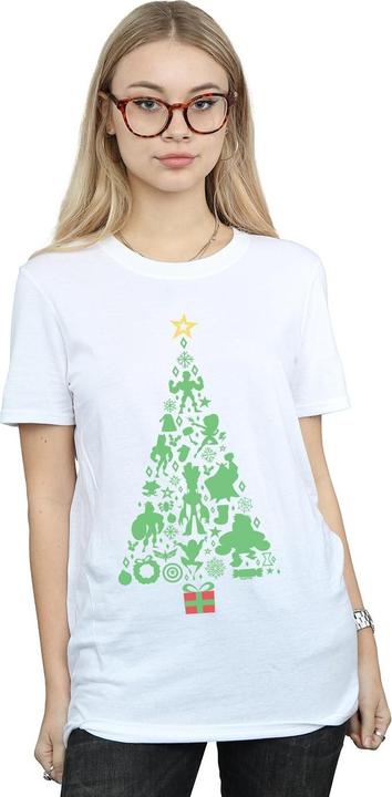 Immagine prodotto Avengers Christmas Tree Maglietta Ampia Donna (L)