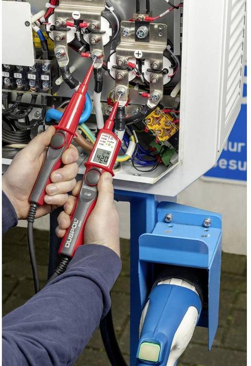 Image du produit Benning Testeur de tension bipolaire DU (CAT IV 600V, CAT III 1000V)