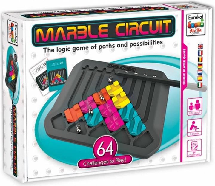 Actual product image Eureka! Ah!Ha Games Marble Circuit
